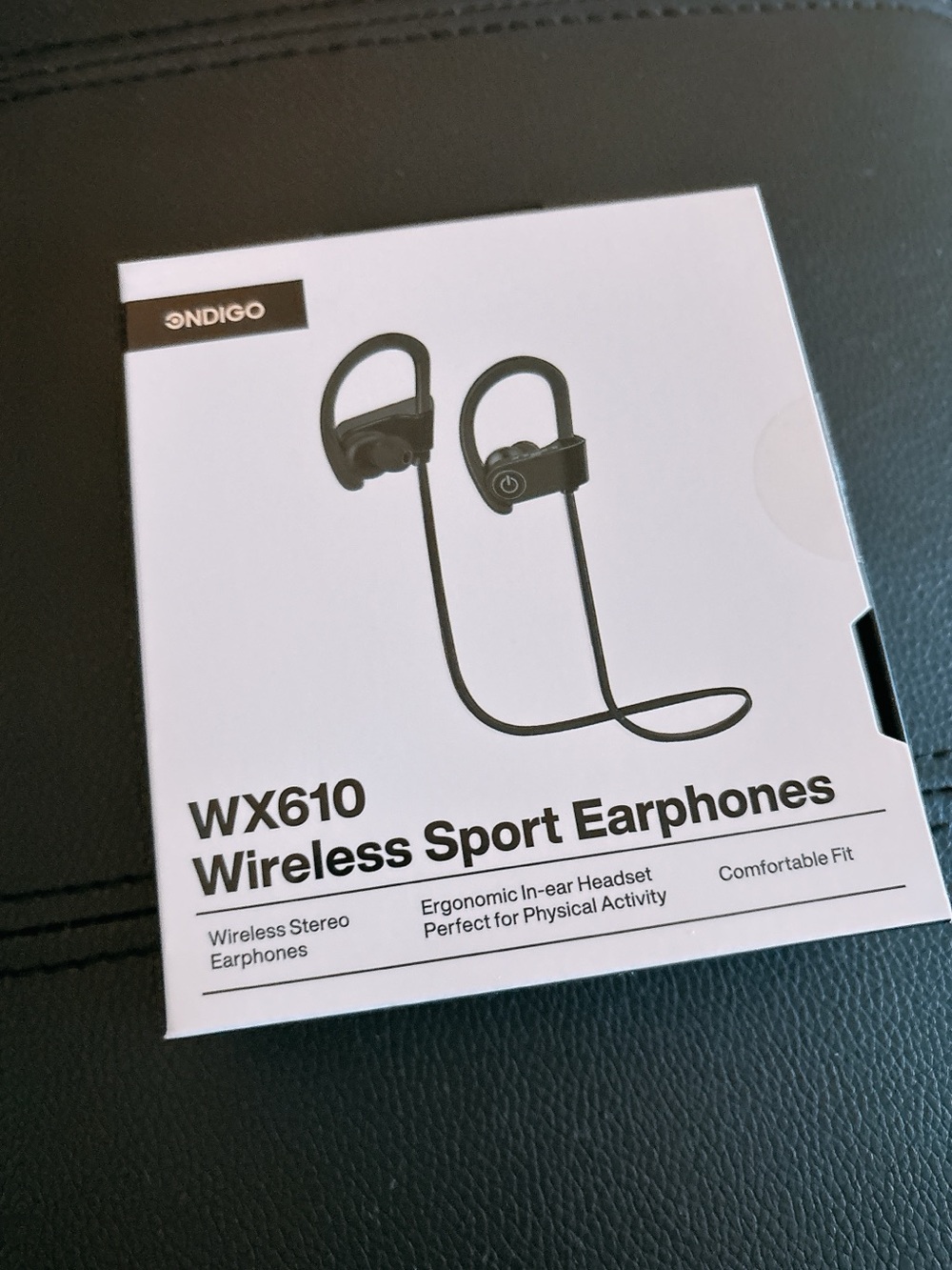 WX610 Wireless Sport Earphones - Black